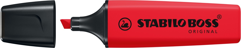 STABILO BOSS ORIGINAL Leuchtmarkierer, rot